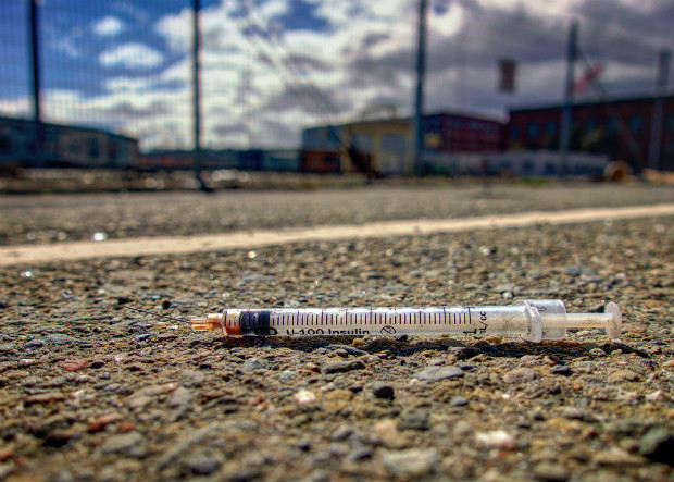 heroin-needle