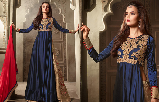 Indian fashion Anarkali Suits - Kaseeshonline