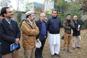 UNDP team and Norway first secretary visiting Chitral 