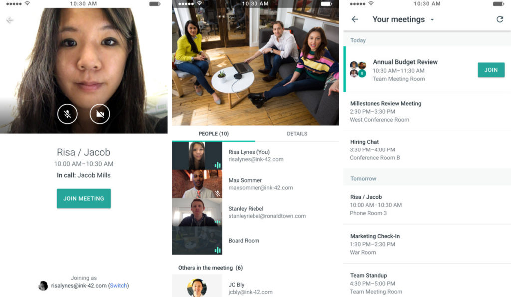 Meet Conference App by Google Hangouts