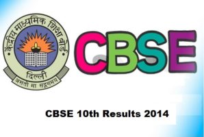 CBSE 10th Results 2014