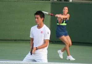 Kei Nishikori back at Tennis With the Stars