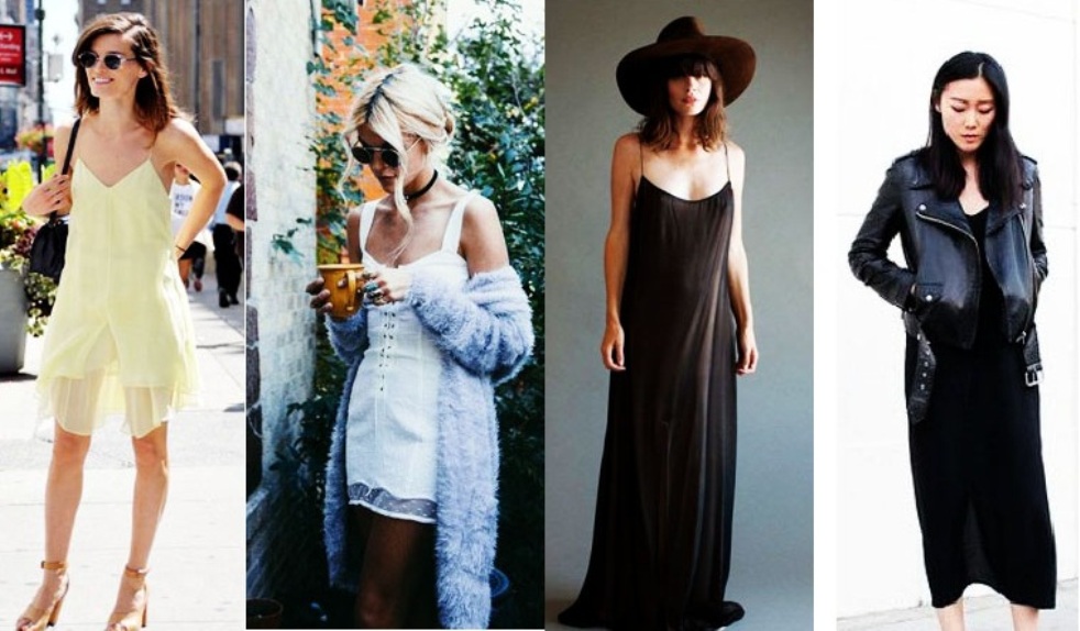 Slip dresses