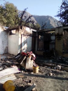 House gutted at Danin
