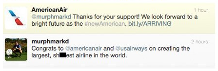 American Airlines Twitter
