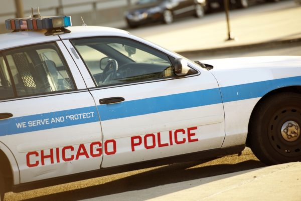 Police Cruiser In Chicago