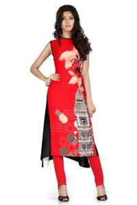 designer printed kurtis